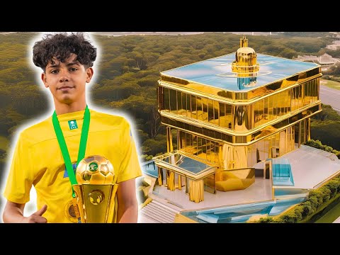 Essa é vida luxuosa de Cristiano Ronaldo Jr, futuro do futebol e do Al Nassr
