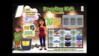 Recycling Kids Game Show Scratch and Win Sponsors