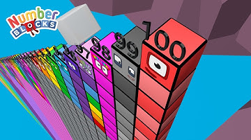 Learn Numbers 1 to 100 with Numberblocks Rolling Blocks Standing Tall | Super Fun Math for Kids! 🚀