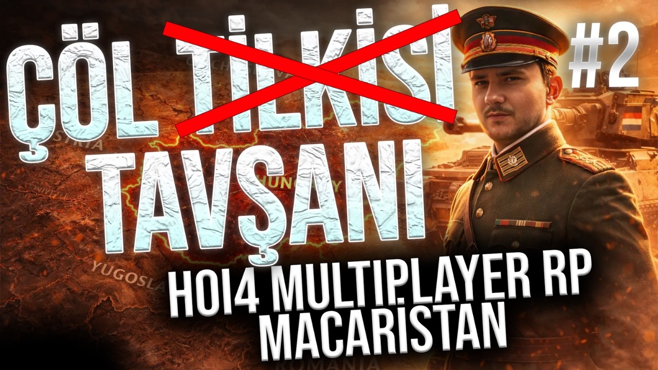 TANK İLE AFRİKADA HARİKALAR YARATMAK  | Hearts of Iron 4 - MULTIPLAYER RP | MACARİSTAN #2