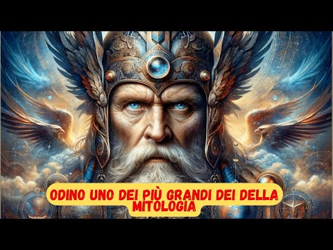 Odino Uno Dei Più Grandi Dei Della Mitologia.