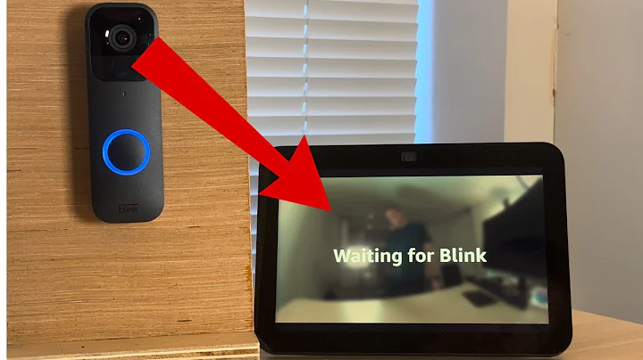 Blink Doorbell & Echo Show - Automatic view, setup and instructions.