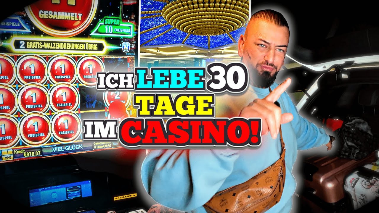 30 Tage im CASINO schlafen! – Tag 1: mit 5.000€ im KINGS CASINO!🤑 #VLOG