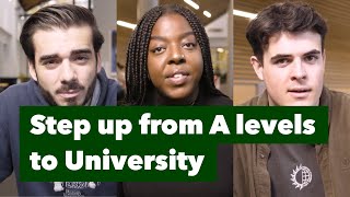 What is the difference from A-levels to a degree?