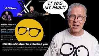 Nerdrotic blocked by Shatner. IT WAS MY FAULT!