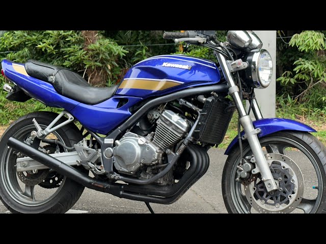 カワサキ バリオス 1型 ヤフオク エンジン始動 - YouTube