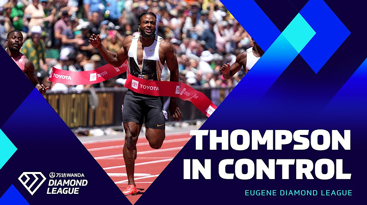 Thompson cruises to 9.85 win in 100m | Wanda Diamond League