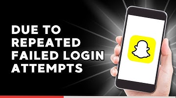 Fixed Snapchat Due To Repeated Failed Login Attempts or Other Suspicious Activity