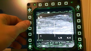 DCS 1.5.2 A10C Thrustmaster Cougar MFD - short test/demo