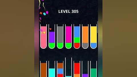 Color sort puzzle Level 305