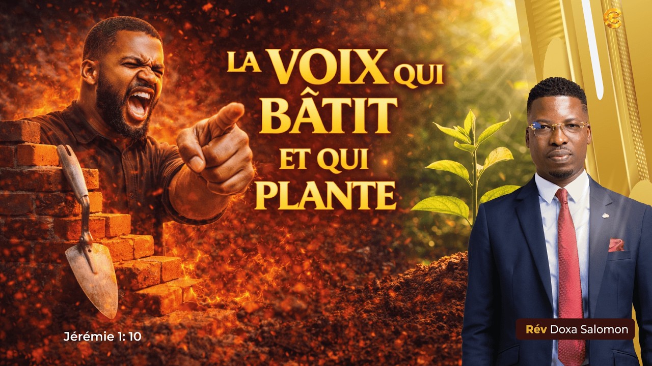 🔥 MATINALE DE PRIÈRE — LA VOIX QUI BÂTIT ET QUI PLANTE 🔥