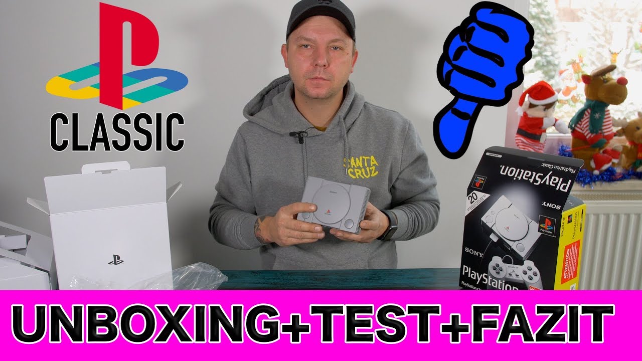 Playstation Classic Unboxing+Test+Fazit 