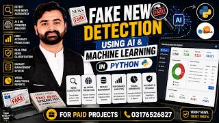 AI Based Fake News Detection Project | CS619 Final Year Project | VU Pakistan