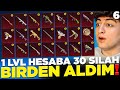 Rekor 1 level hesaba 30 ykseltleblr yen slahi brden aldik 350000 uc 6 pubg mobile