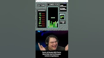 Tetris Bot Breaks NES Tetris for the first time #shorts