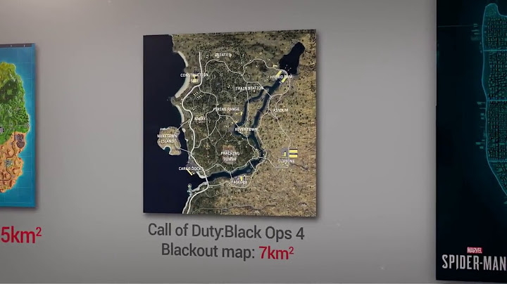 Le più grandi mappe dei videogame