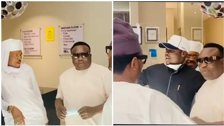 WATCH WHAT HAPPEN WHEN SAHEED OSUPA MEET HON. SHINA PELLER