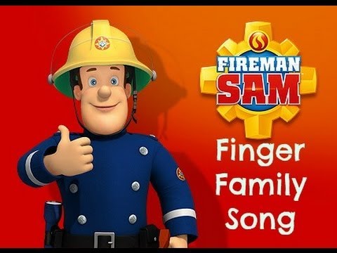Finger Family FIREMAN SAM  Daddy Dady Finger Song Video Nursery Rhyme Kids