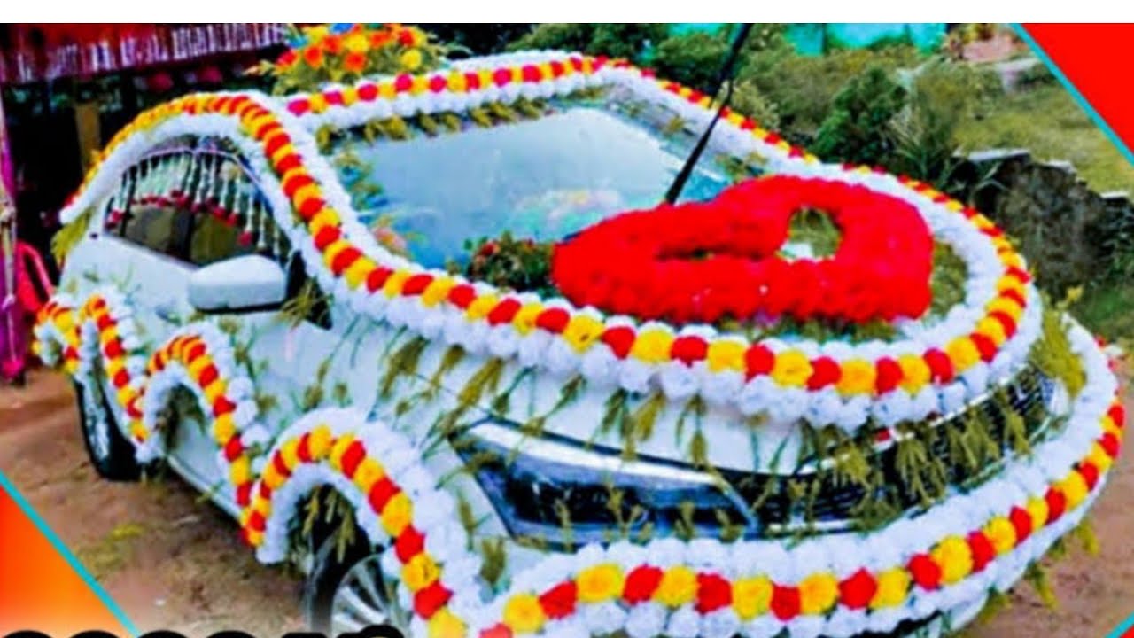 DZIRE CAR WEDDING 💒 DECORATION CAR KAISE SAJAYE ? CAR PE HEART