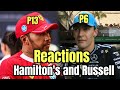 REACTIONS Lewis Hamilton &amp; George Russell Post-Qualifying Interview| F1 Brazil GP 2025