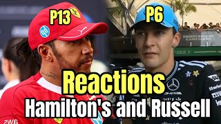Information REACTIONS Lewis Hamilton & George Russell Post-Qualifying Interview| F1 Brazil GP 2025 News