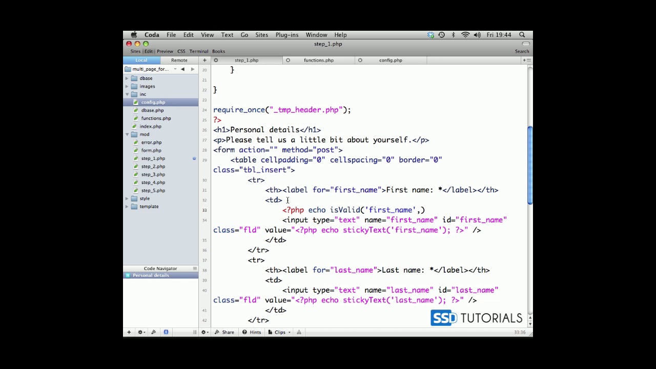 04-09: Displaying validation - YouTube