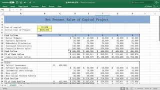 How to Calculate  Accounting Payback Period  or Capital Budgeting Break-even in Excel