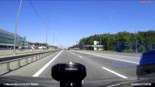 Лексус подрезает на дороге