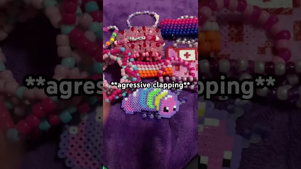 CLAPS AGGRESSIVELY #kandi #furry #relatable #kandikid #scenecore #scenekid #ponybeads #2020 #cringe