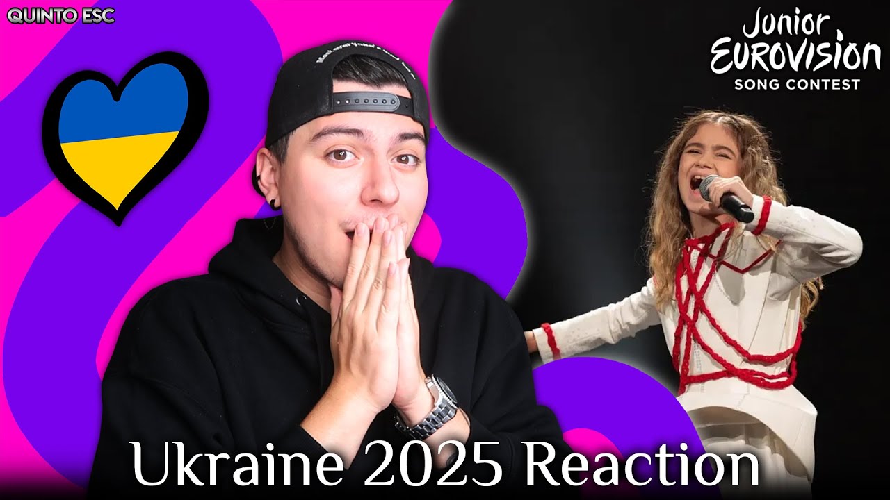 Sofiia Nersesian - Motanka Reaction - Junior Eurovision 2025(Ukraine) - Quinto ESC