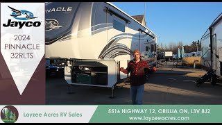2024 Jayco Pinnacle 32RLTS  Growing out your Sideburns!  Layzee Acres RV Sales