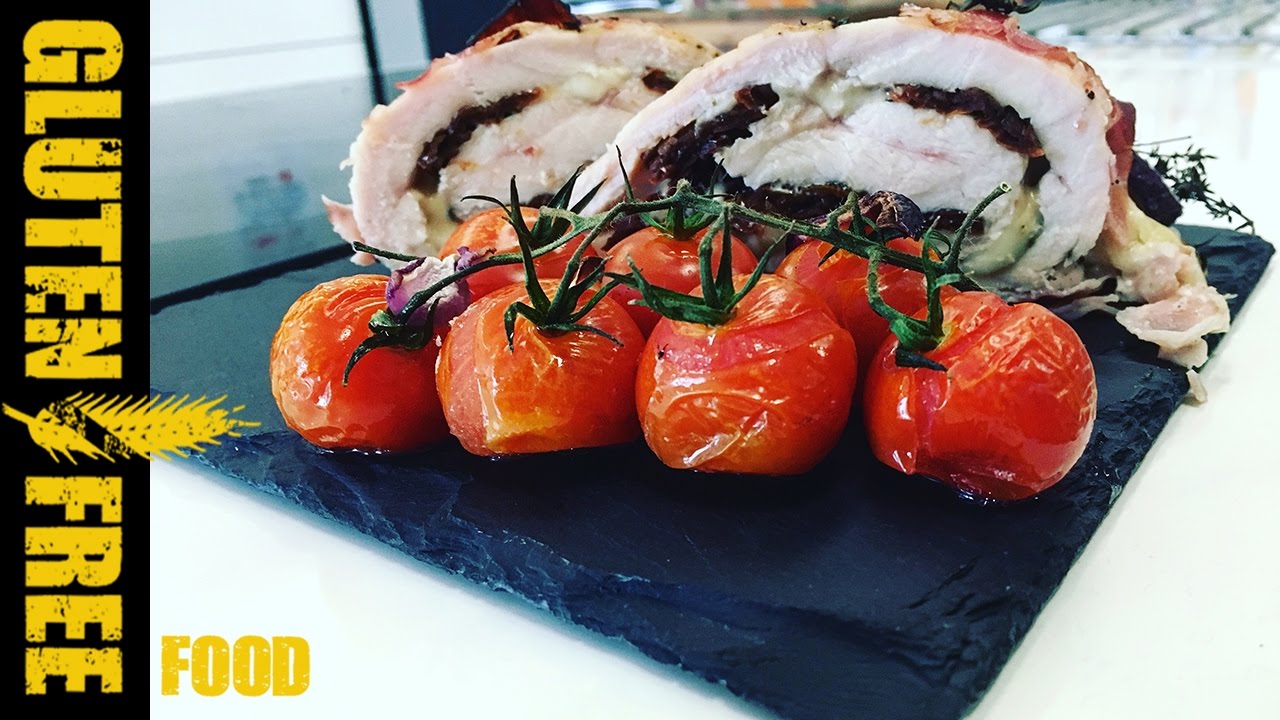 glutenfreesingles Italian chicken wrapped in bacon - gluten free food