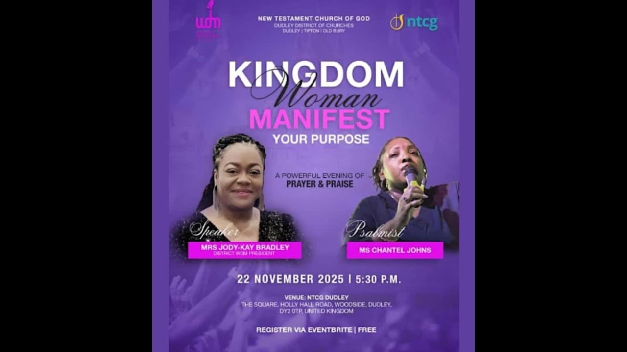 NTCG Dudley | WDM Prayer & Praise Service |