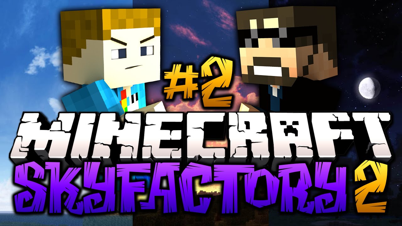 dantdm logo Minecraft | SkyFactory 2 (Modded SkyBlock) - Ep: 2 