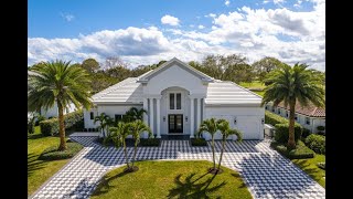 Exquisite custom home in Delray Dunes Golf & CC located in Palm Beach County.