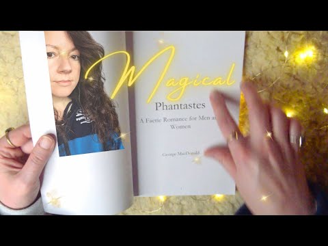 Phantastes 2💫 ASMR Whispered Reading you to Sleep |  Ear to ear binaural & book triggers