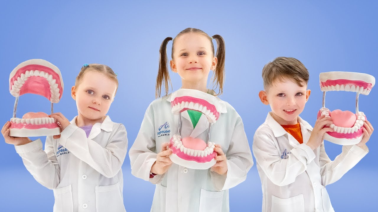 Эмодзи-челлендж профессий! 👮👩‍🍳👩‍🚒 Дети пробуют настоящие профессии