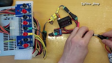 PWM直流電機調速器簡略示範