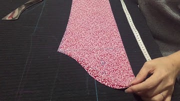 🍓4️⃣. PYJAMA nữ /cắt tay áo... và cách cắt keo ve áo / chất liệu thun