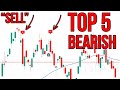 Top 5 Bearish Candlestick Patterns (TradingView) | 2023