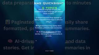 Amazon Q topic- AWS QuickSight Q Topic #aws #awsreinvent #awslabs #awstutorial