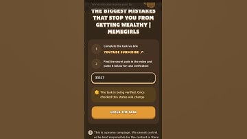 The Biggest Mistakes That Stop You from Getting Wealthy | MemeGirls | Memefi | #memefi #shorts