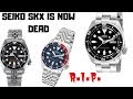 Seiko Stop SKX Production - Prices Are Going Up