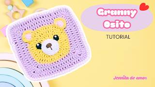 GRANNY OSITO-CURSO CROCHET- Aprende paso a paso -Tutorial para  Principiantes-