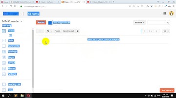 How to delete a blog on blogger permanently