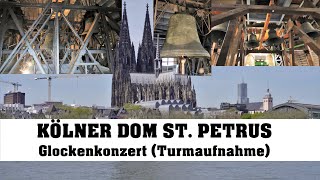 KÖLN (D), hoher Dom St. Petrus, Geläutevorführung & Glockenkonzert am 05.05.2023 (Turmaufnahme)