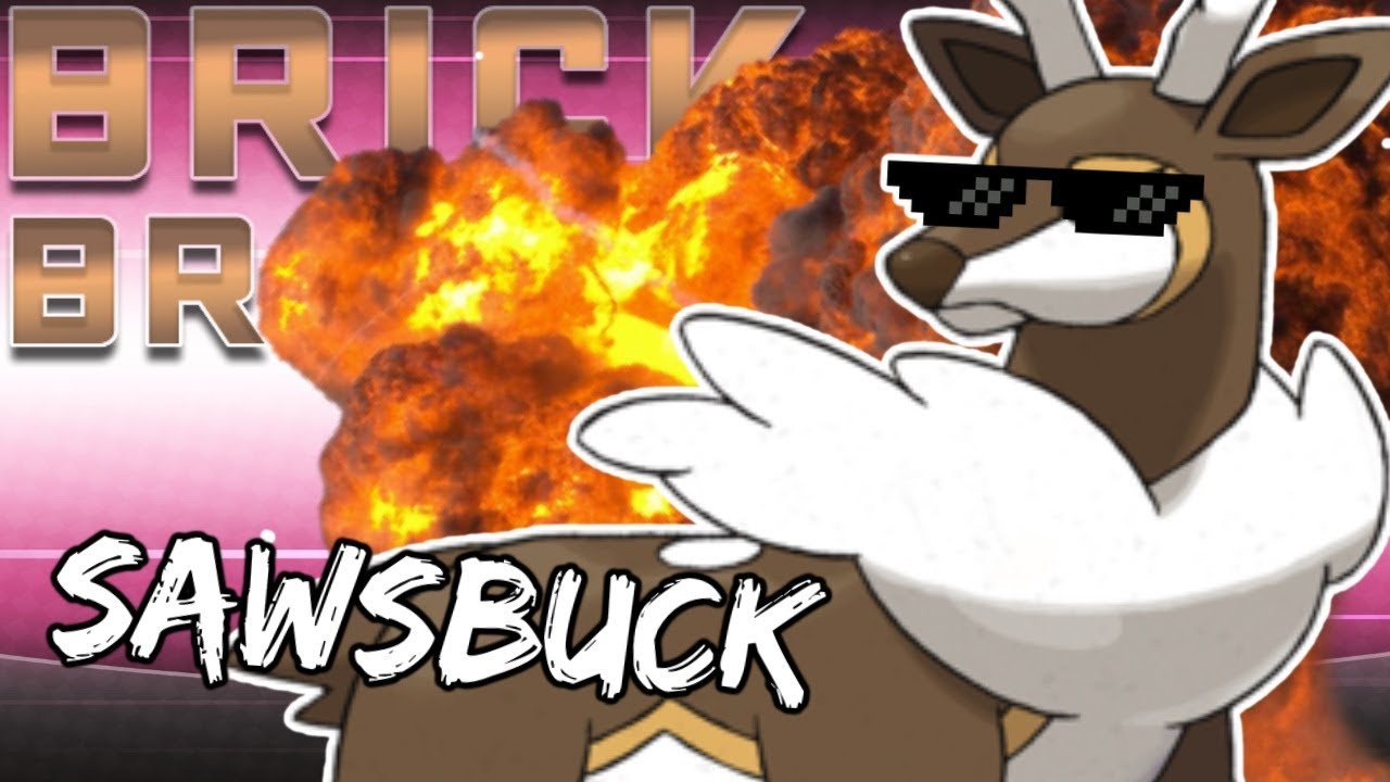 Pokemon Brick Bronze 104 SAWSBUCK! YouTube