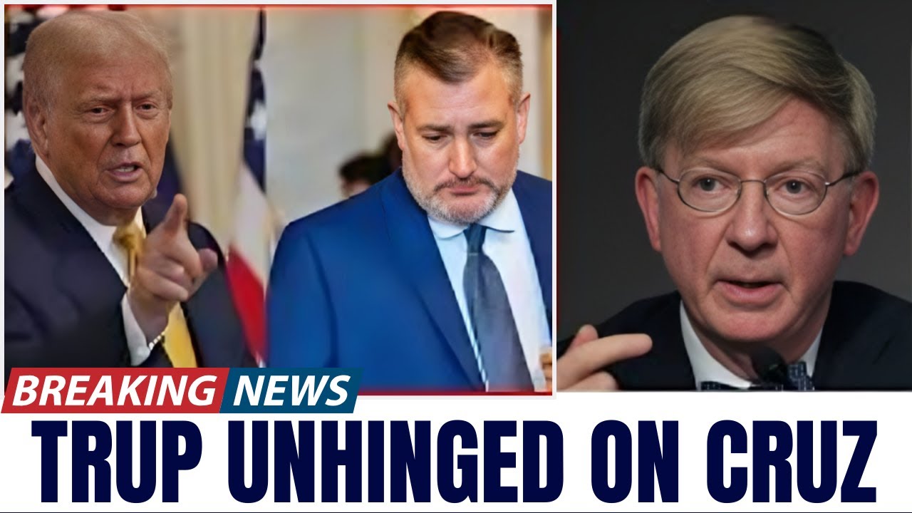1 MIN AGO: Trump UNHINGED as Cruz IMPEACHMENT THREAT LEAKS — POWER COLLAPSING || George Will