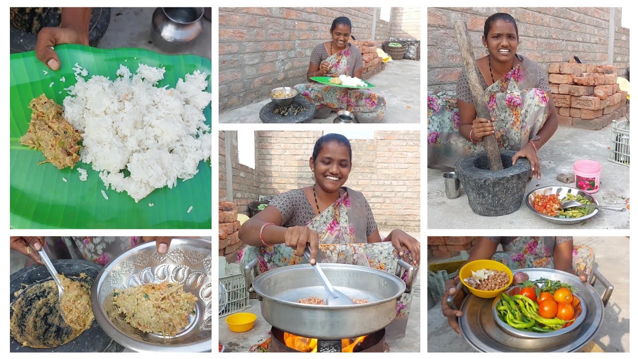 విలేజ్ స్టైల్ రోటి పచ్చడి అదిరిపోయే రుచి😍village style recipe 