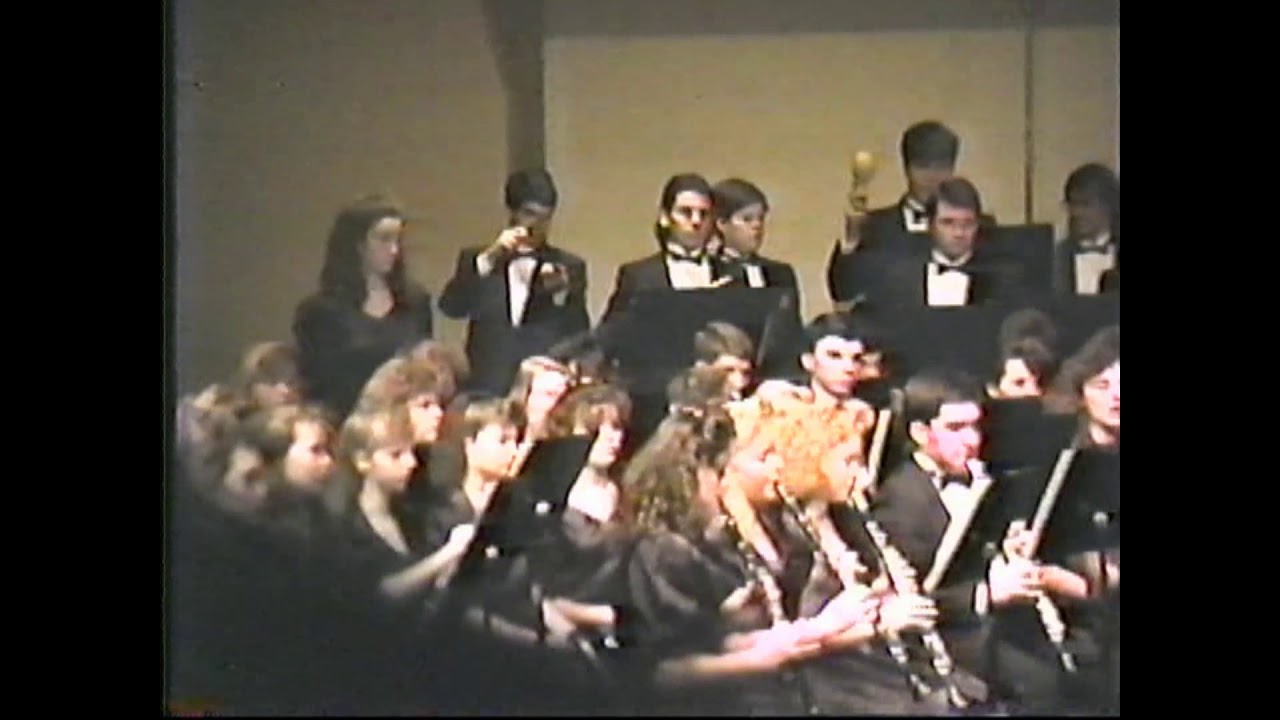1991 Cookeville High School Concert Band YouTube